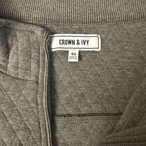 Crown and Ivy. Size 4X